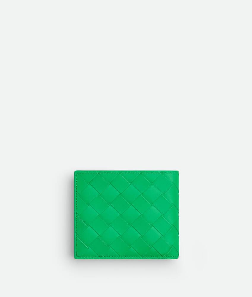 Bottega Veneta Cartera De Doble Hoja Con Monedero Intrecciato