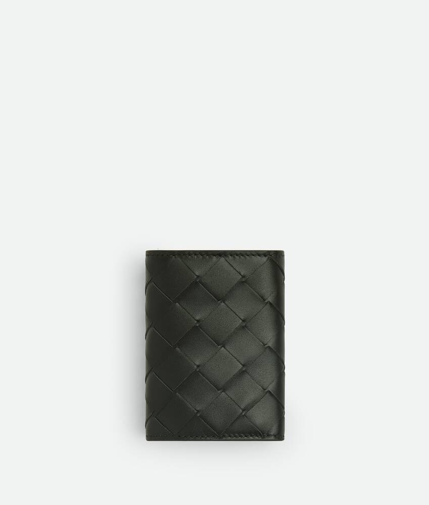 Bottega Veneta Cartera De Triple Hoja Intrecciato Tiny