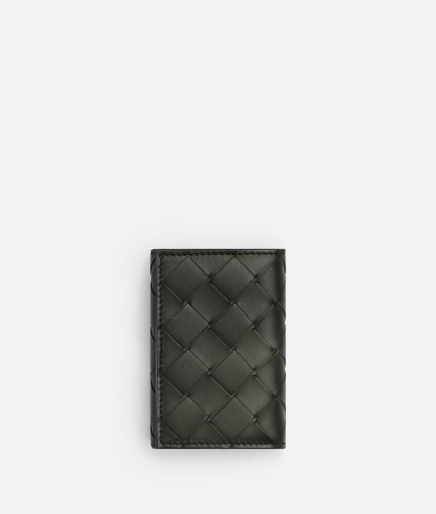 Bottega Veneta Cartera De Triple Hoja Intrecciato Tiny