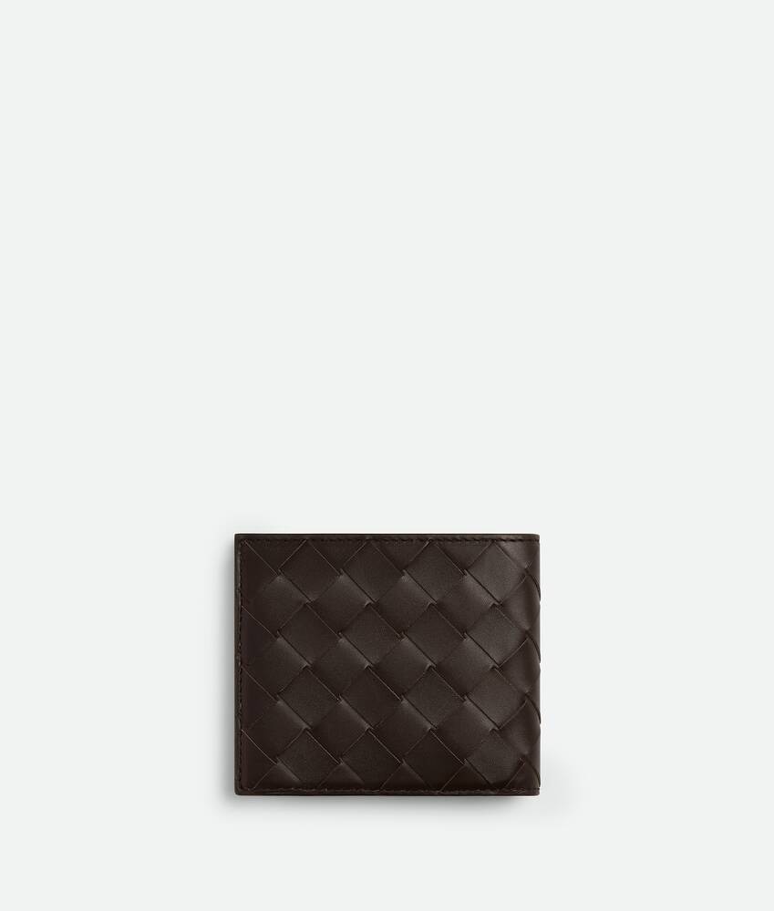 Bottega Veneta Cartera Intrecciato Bi-Fold Con Monedero