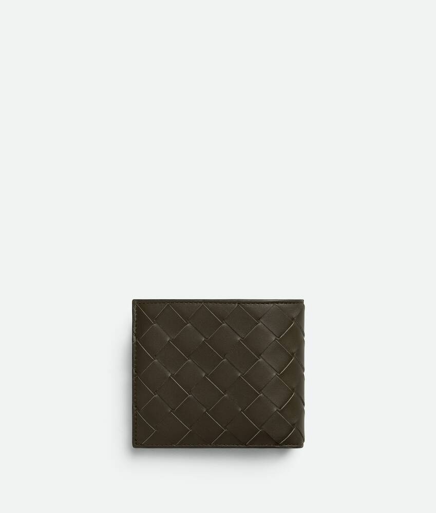 Bottega Veneta Cartera Intrecciato Bi-Fold Con Monedero