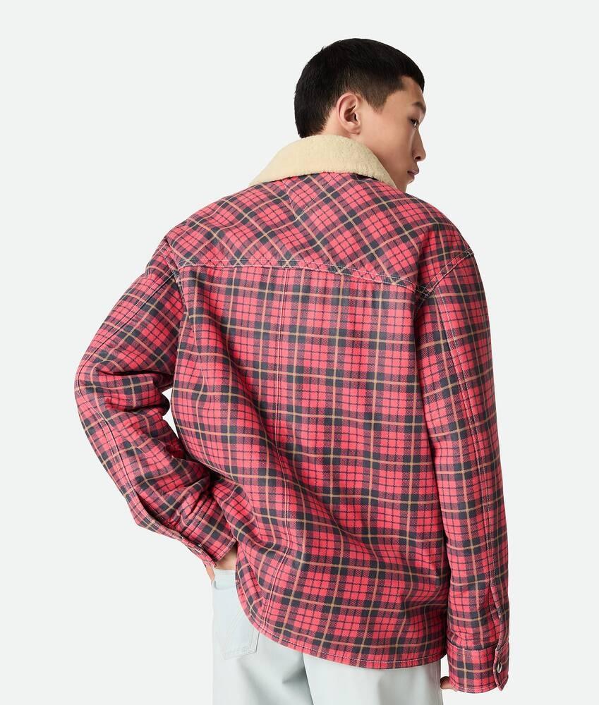 Bottega Veneta Cazadora De Piel De Borrego Estampada