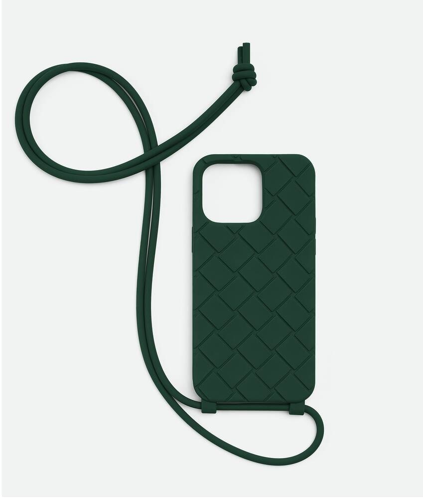 Bottega Veneta Funda para iPhone 14 Pro Max con correa