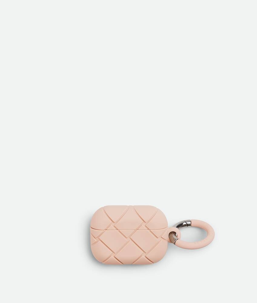 Bottega Veneta Funda Tech Rubber Para AirPods Pro Con Anilla