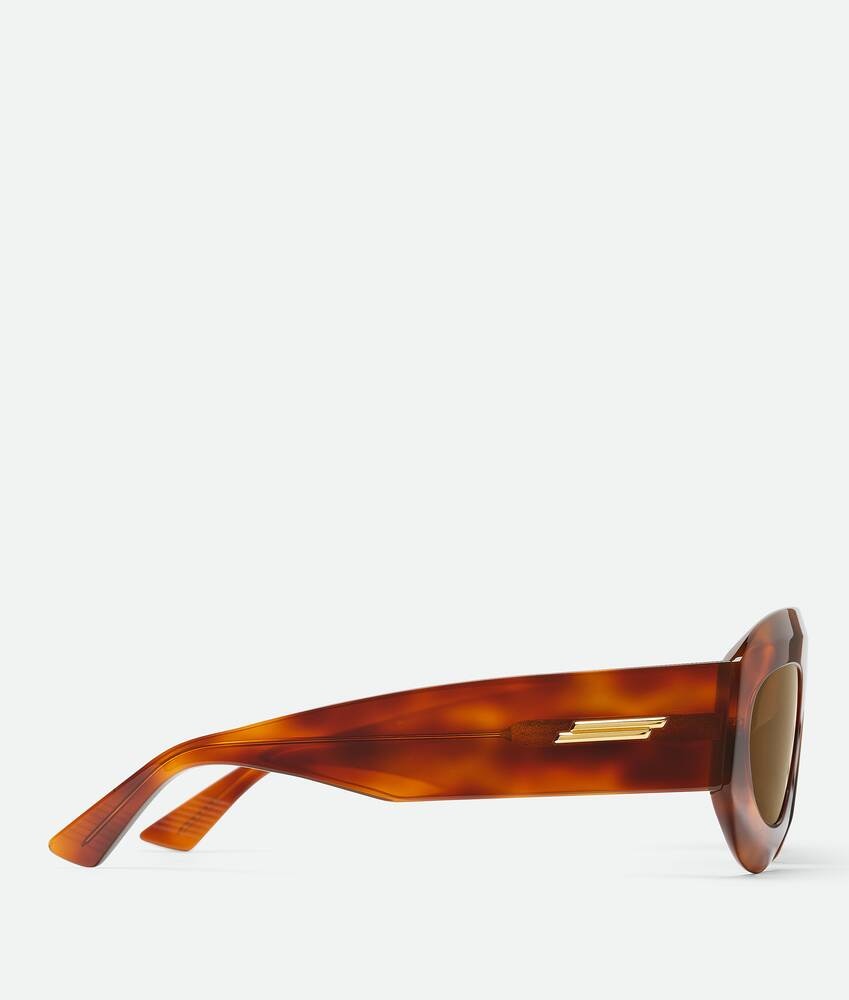 Bottega Veneta Gafas De Sol Ultrathin Estilo Máscara