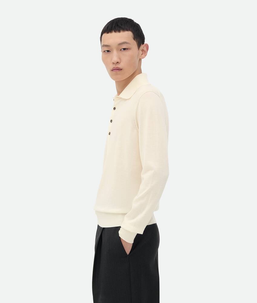 Bottega Veneta Jersey Polo De Cachemira Fina Y Ligera