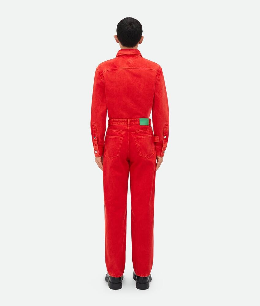 Bottega Veneta Pantalones Denim Con Color Degradado