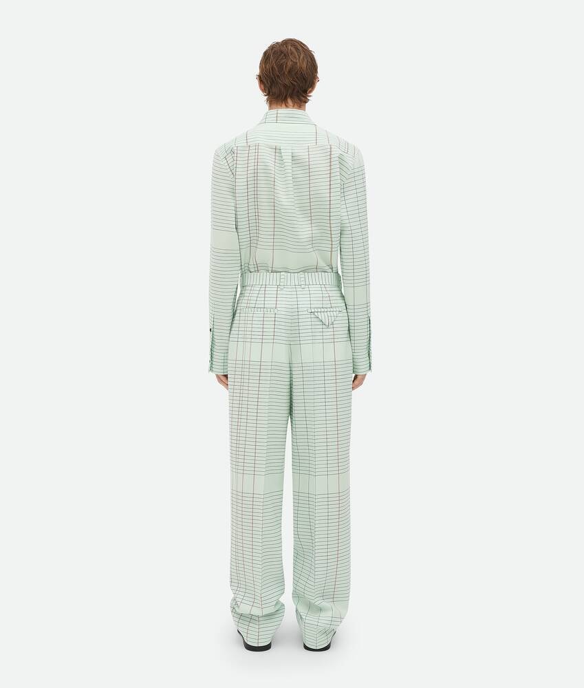 Bottega Veneta Pantalones Notebook De Sarga De Lana