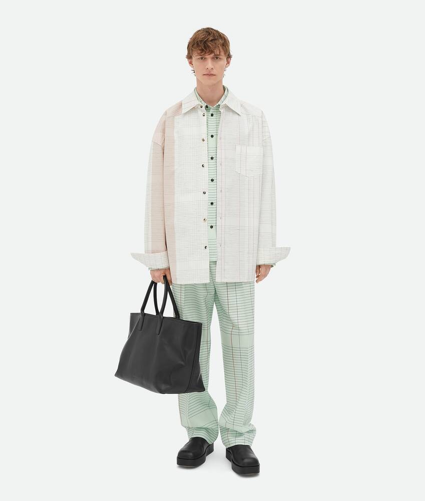 Bottega Veneta Pantalones Notebook De Sarga De Lana