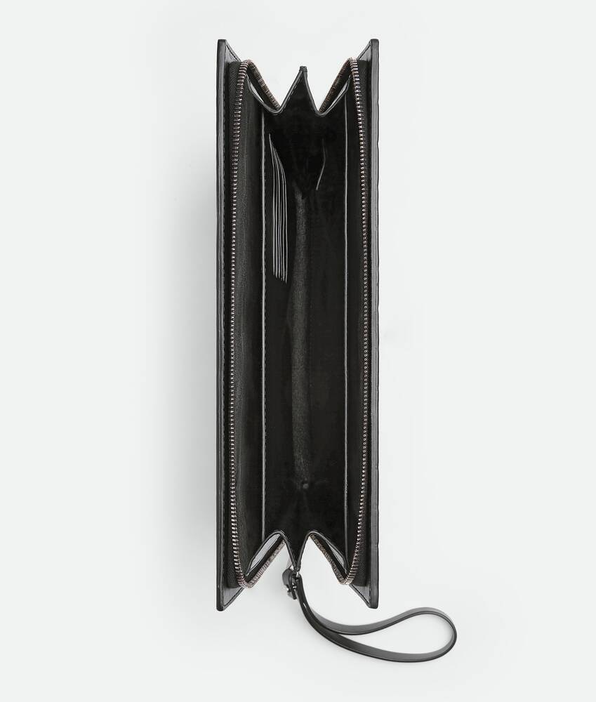 Bottega Veneta Portadocumentos Intrecciato Con Muñequera