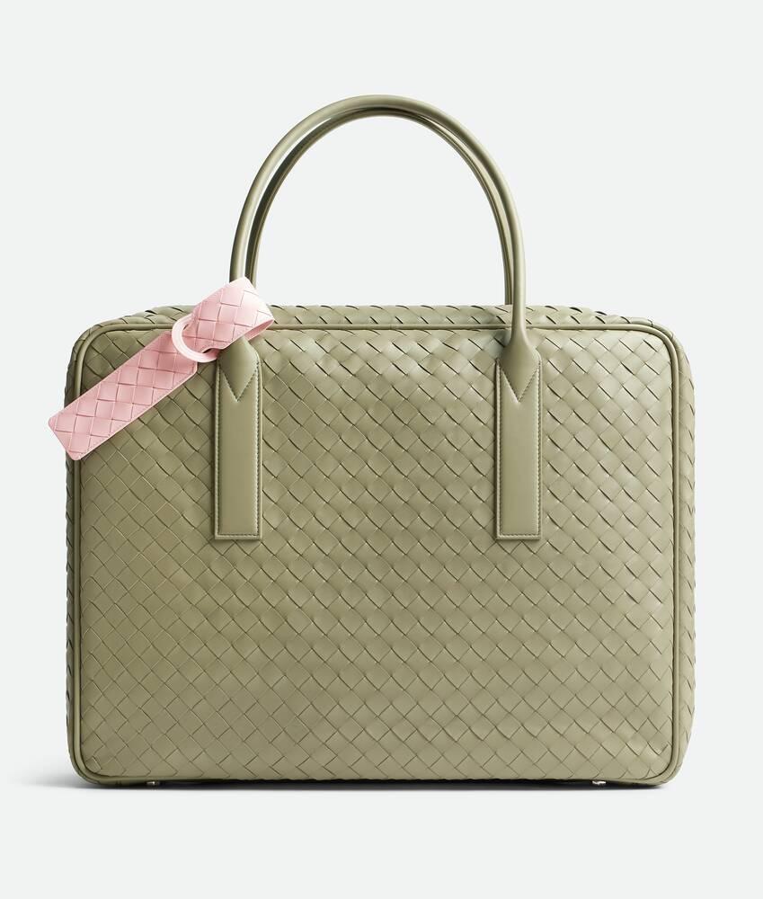 Bottega Veneta Portaetiquetas De Equipaje Intrecciato Alargado
