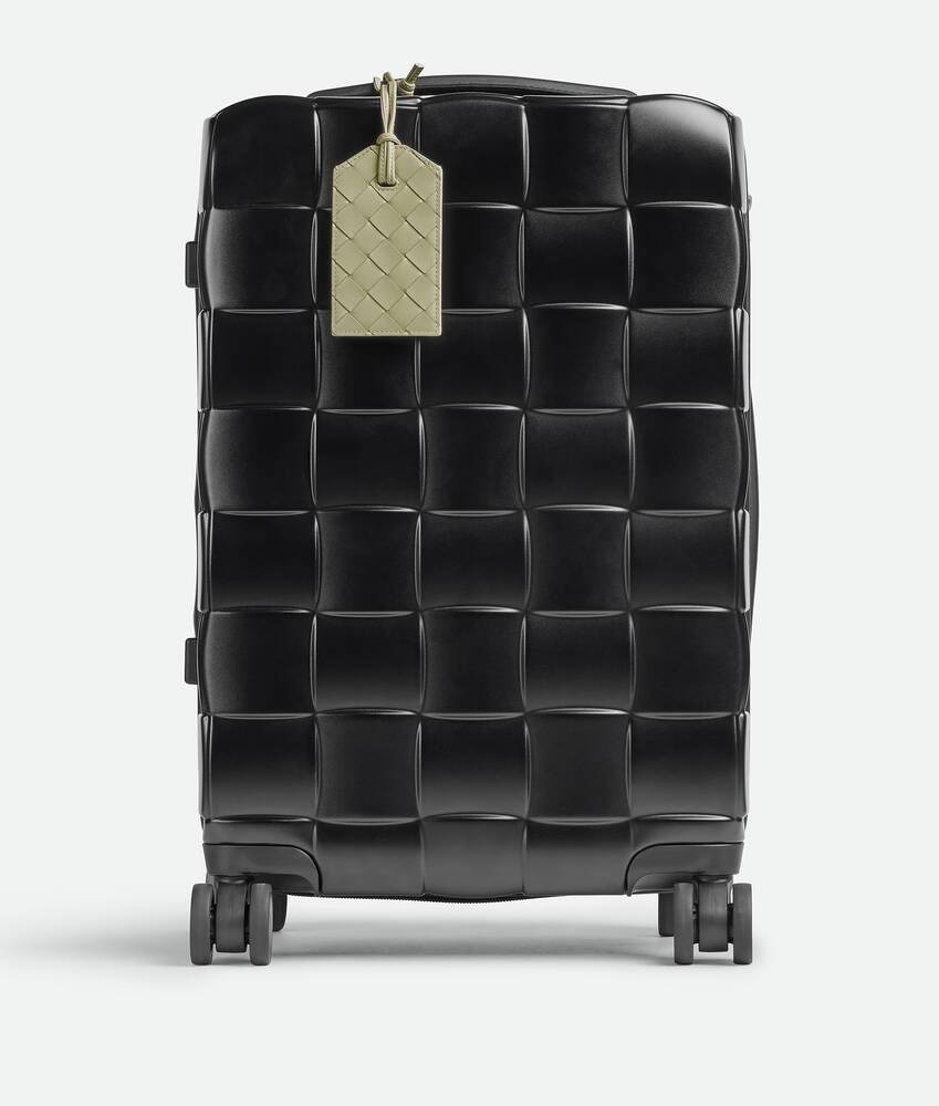 Bottega Veneta Portaetiquetas De Equipaje Intrecciato Con Correa