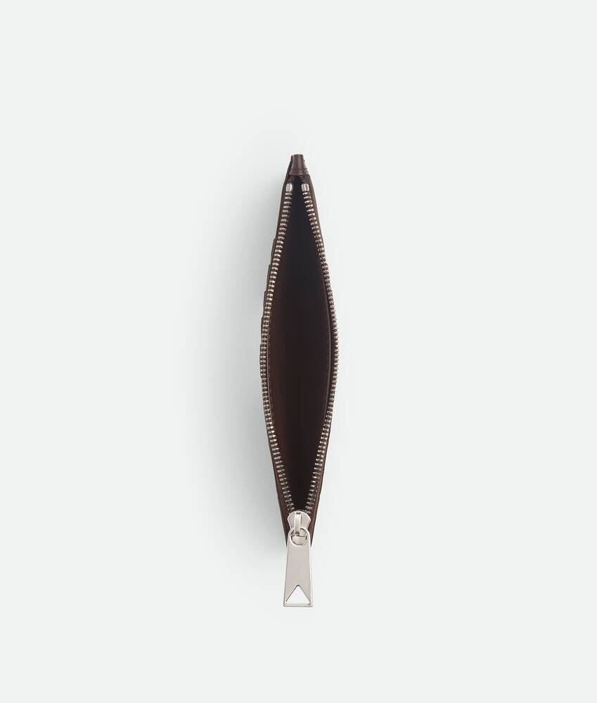 Bottega Veneta Tarjetero Intrecciato Largo Con Cremallera