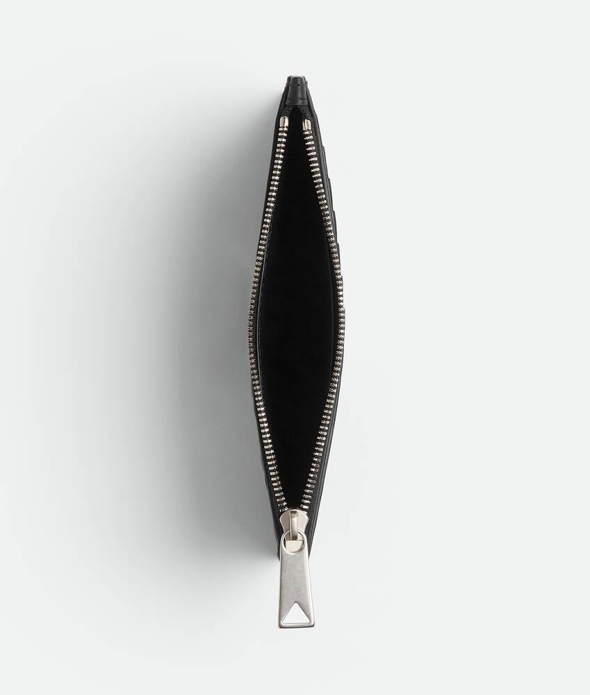 Bottega Veneta Tarjetero Intrecciato Largo Con Cremallera