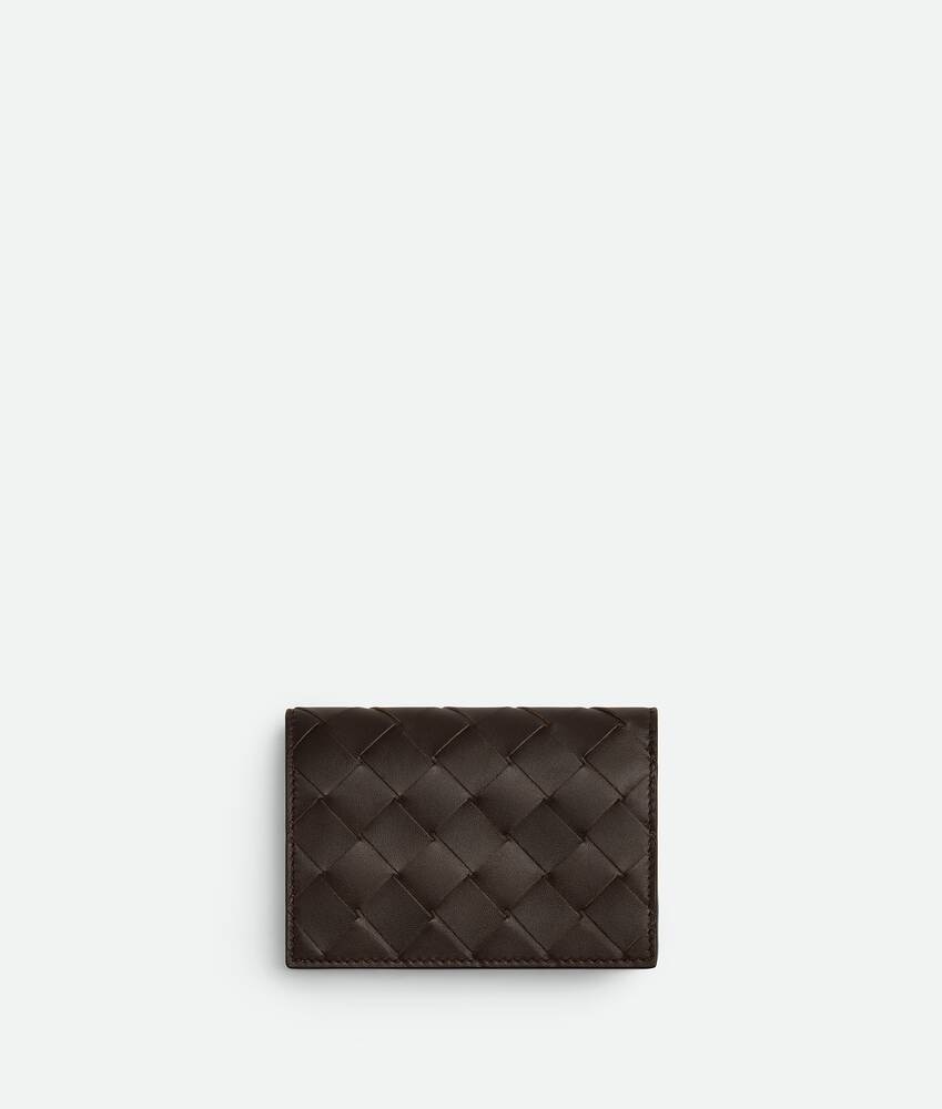 Bottega Veneta Tarjetero para tarjetas de visita Intrecciato