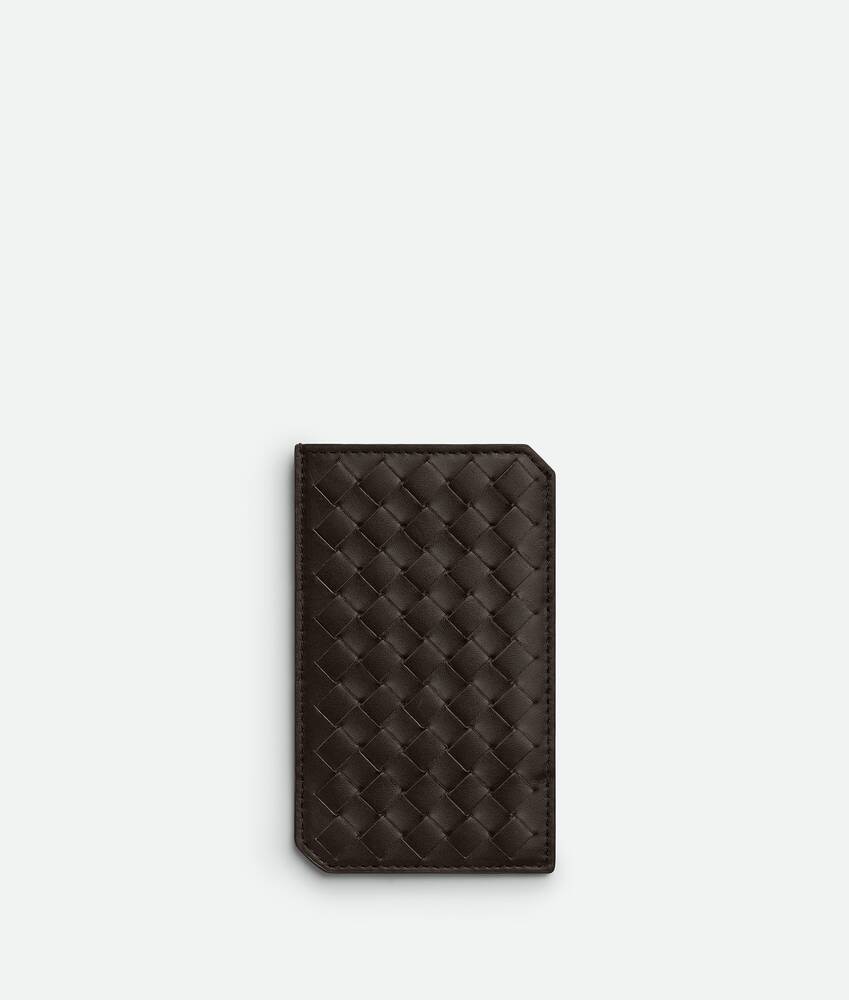 Bottega Veneta Tarjetero vertical Intrecciato Piccolo