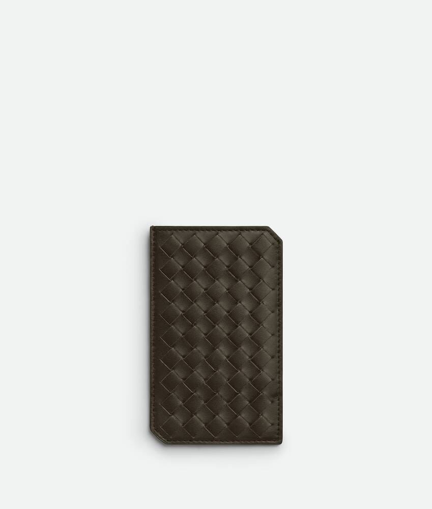 Bottega Veneta Tarjetero Vertical Intrecciato Piccolo