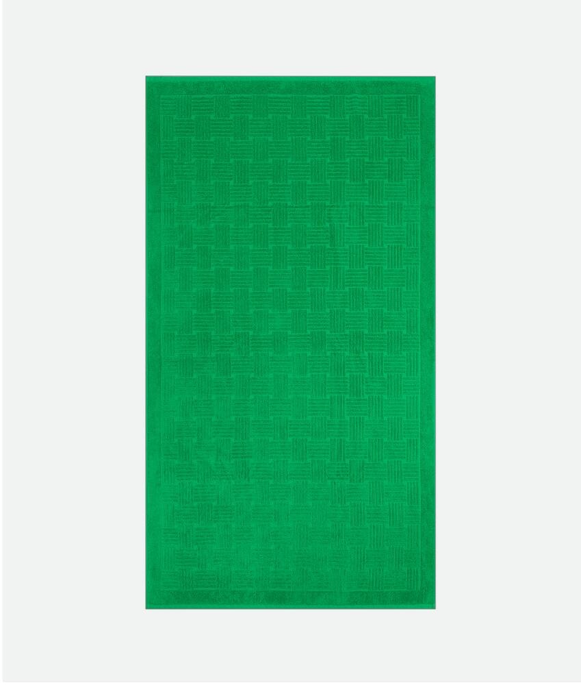 Bottega Veneta Toalla De Playa De Felpa De Algodón Intreccio