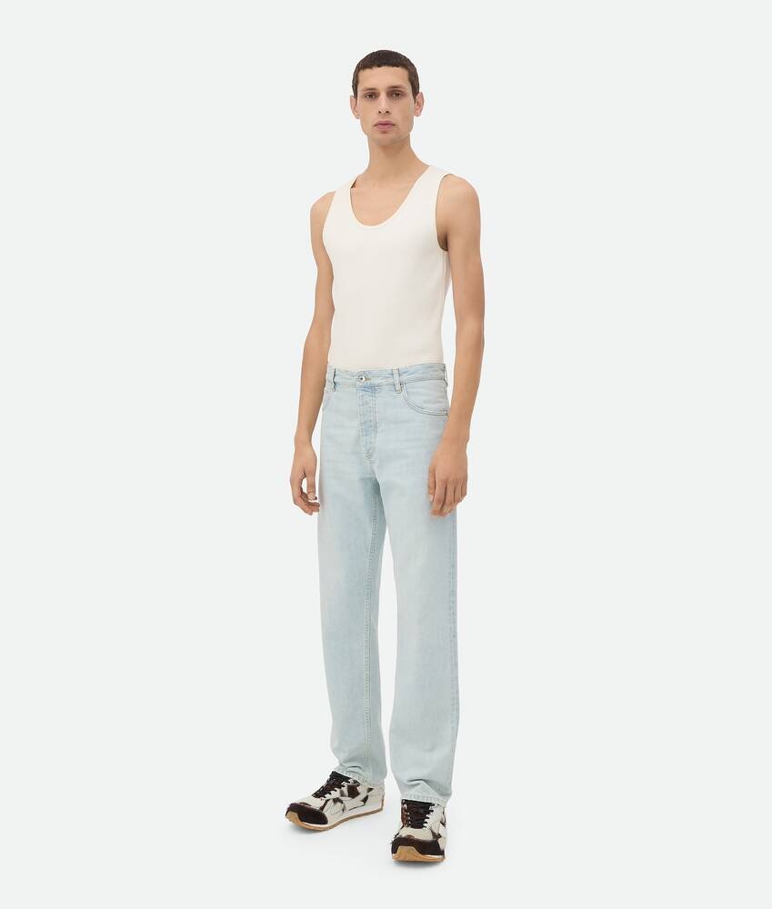 Bottega Veneta Vaqueros rectos con efecto muy desteñido