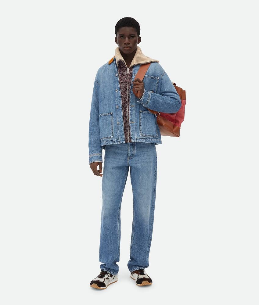 Bottega Veneta Vaqueros Rectos Vintage Color Indigo