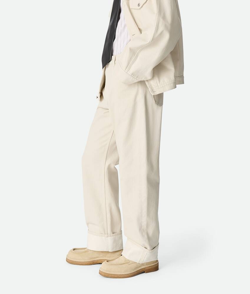 Bottega Veneta Vaqueros Teñidos Con Dobladillo Vuelto