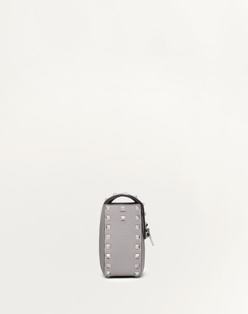 Valentino BOLSO BANDOLERA VALENTINO GARAVANI ROCKSTUD DE CUERO DE BECERRO GRANEADO