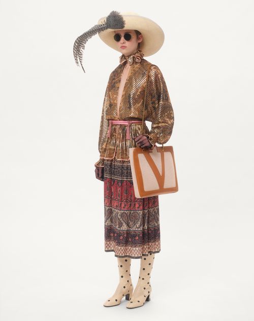 Valentino BOLSO DE COMPRAS GRANDE VALENTINO GARAVANI VIVA SUPERSTAR DE LONA