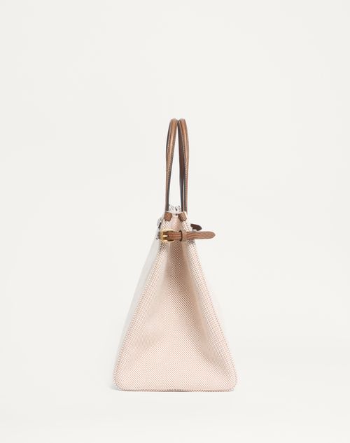 Valentino BOLSO DE COMPRAS MEDIANO VALENTINO GARAVANI ANTIBES DE LONA