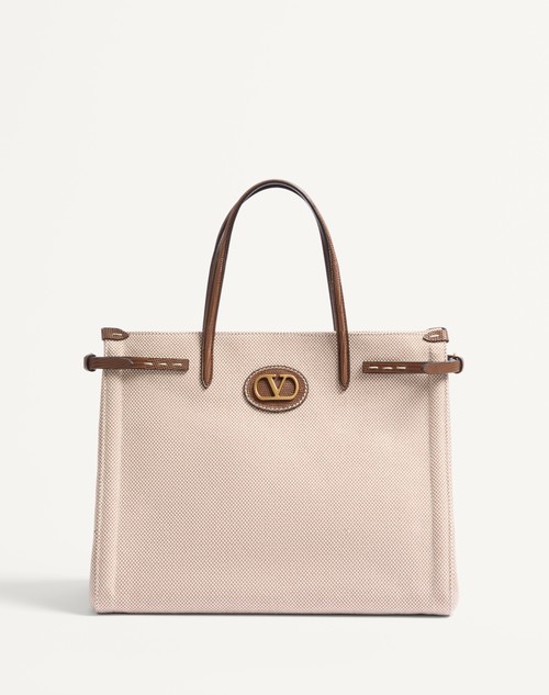 Valentino BOLSO DE COMPRAS MEDIANO VALENTINO GARAVANI ANTIBES DE LONA