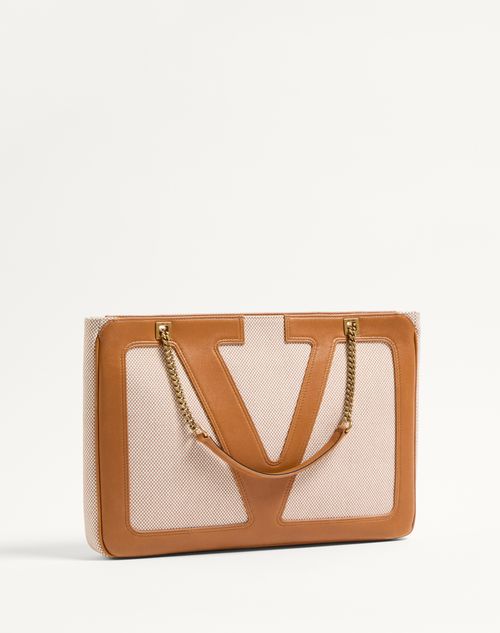 Valentino BOLSO DE COMPRAS MEDIANO VALENTINO GARAVANI VIVA SUPERSTAR DE LONA