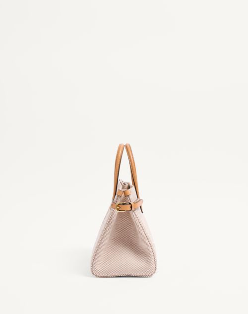 Valentino BOLSO DE COMPRAS PEQUEÑO VALENTINO GARAVANI ANTIBES DE LONA