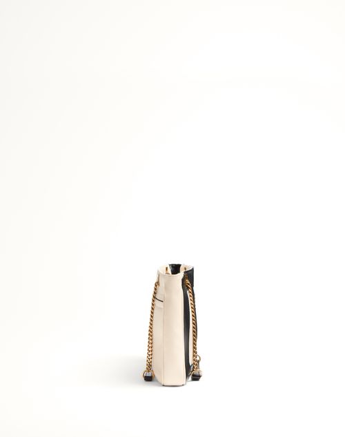 Valentino BOLSO DE COMPRAS PEQUEÑO VALENTINO GARAVANI VIVA SUPERSTAR DE CUERO NAPA