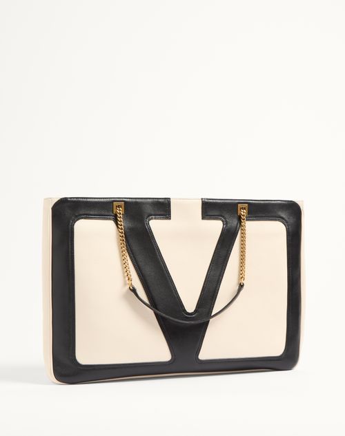 Valentino BOLSO DE COMPRAS VALENTINO GARAVANI VIVA SUPERSTAR DE CUERO NAPA