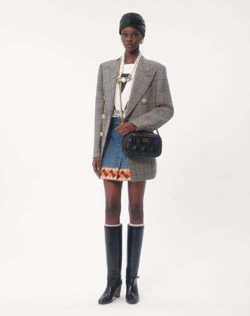 Valentino BOLSO DE HOMBRO MEDIANO VALENTINO GARAVANI QUILTIE 67 DE CUERO NAPA ACOLCHADO