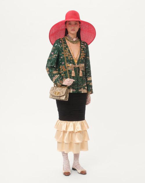 Valentino BOLSO DE HOMBRO PEQUEÑO VALENTINO GARAVANI VAIN DE PITÓN