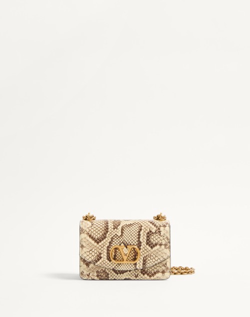 Valentino BOLSO DE HOMBRO PEQUEÑO VALENTINO GARAVANI VAIN DE PITÓN