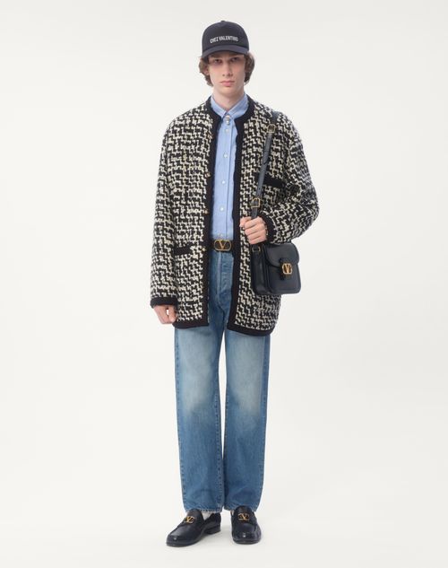 Valentino BOLSO DE HOMBRO VALENTINO GARAVANI 9TO5 DE CUERO DE BECERRO LISO