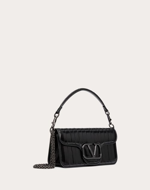 Valentino BOLSO DE HOMBRO VALENTINO GARAVANI LOCÒ DE CUERO DE ANGUILA
