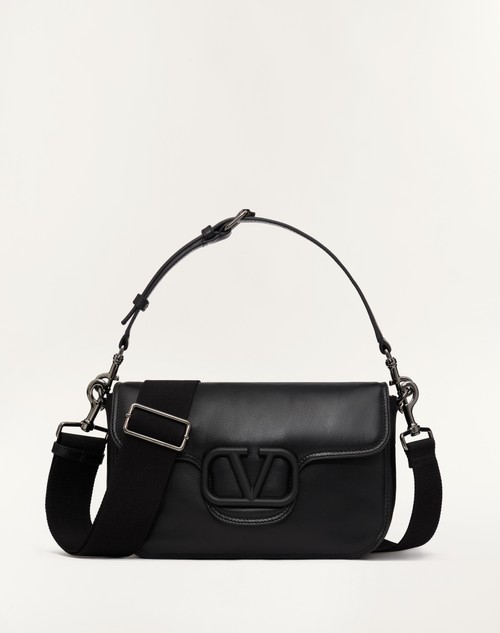 Valentino BOLSO DE HOMBRO VALENTINO GARAVANI NOIR DE CUERO NAPA