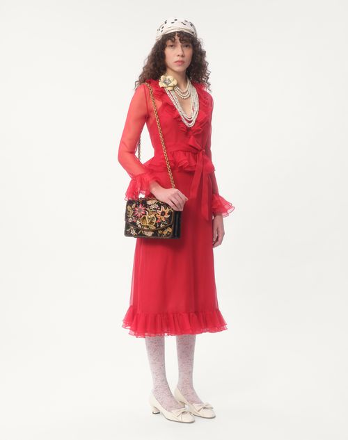 Valentino BOLSO DE HOMBRO VALENTINO GARAVANI VAIN BORDADO