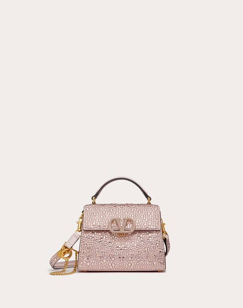 Valentino BOLSO DE MANO MINI VSLING CON BORDADO BRILLANTE