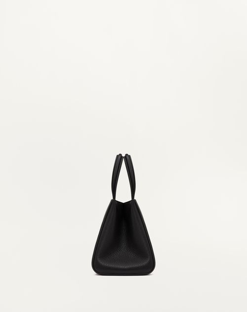 Valentino BOLSO DE MANO PEQUEÑO VALENTINO GARAVANI ALLTIME DE CUERO DE BECERRO GRANULADO