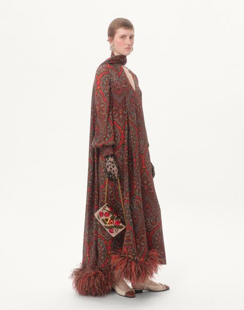 Valentino BOLSO DE MANO VALENTINO GARAVANI VAIN BORDADO CON MOTIVO CHERRYFIC