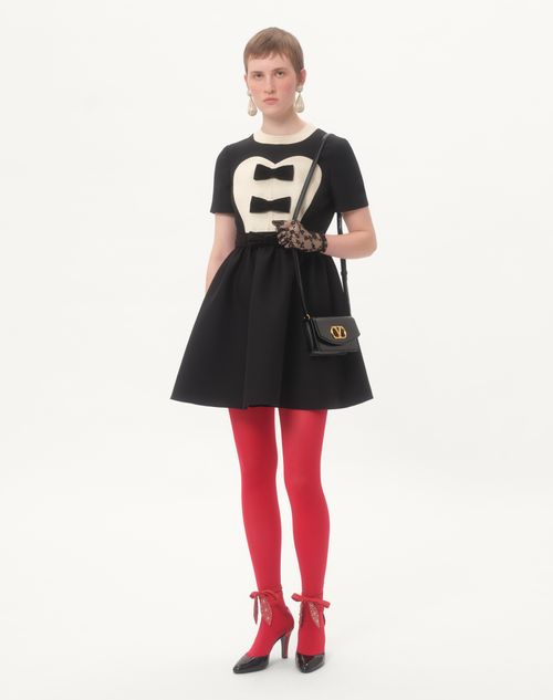 Valentino BOLSO DE MANO VALENTINO GARAVANI VAIN EN CUERO BRILLANTE DE BECERRO