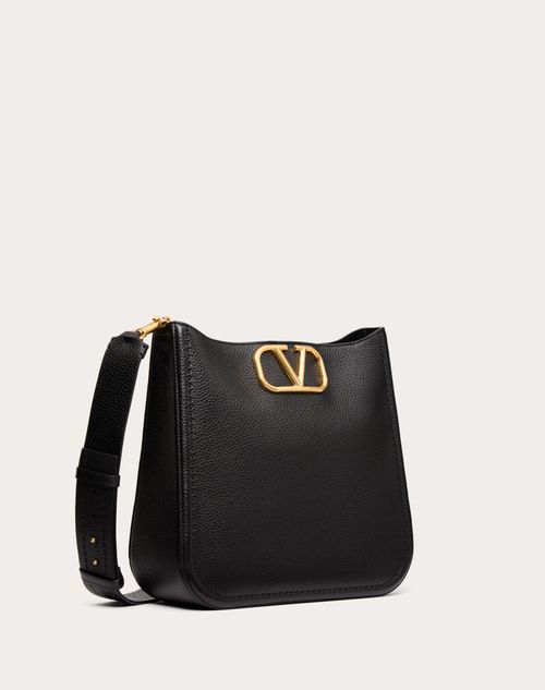 Valentino BOLSO HOBO VALENTINO GARAVANI ALLTIME EN CUERO DE BECERRO GRANEADO