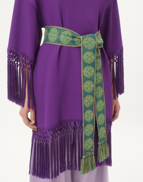 Valentino BUFANDA ANTIBES DE ALGODÓN Y FIBRA METALIZADA