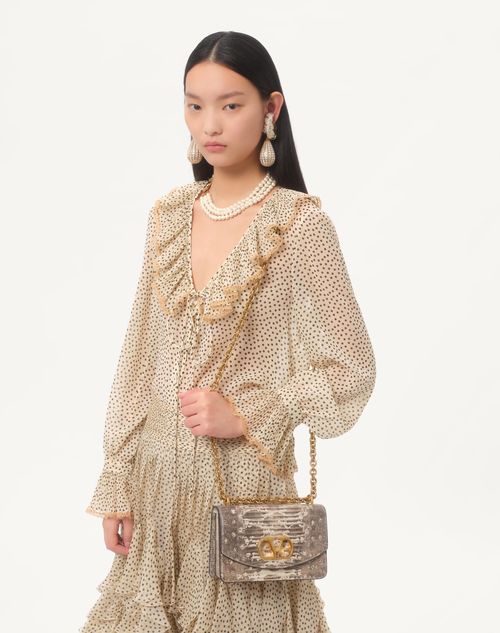 Valentino CAMISA DE LIGHT GEORGETTE CON ESTAMPADO PLUSDEPOIS