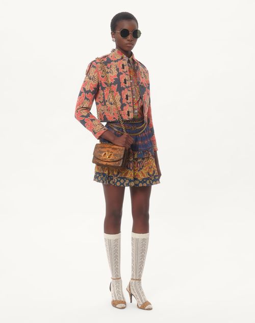 Valentino CAMISA DE MUSSOLA CACHEMIRE VOYAGE IMAGINAIRE