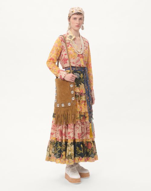 Valentino CAMISA DE MUSSOLA PAISLEY SPECULARE VOYAGE IMAGINAIRE