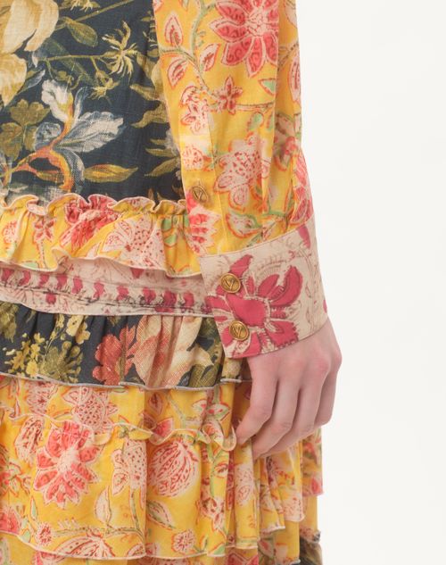 Valentino CAMISA DE MUSSOLA PAISLEY SPECULARE VOYAGE IMAGINAIRE